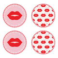 Set 4 suporturi din portelan, rosu, 10 cm, Twist & Match - SIMONA'S COOKSHOP