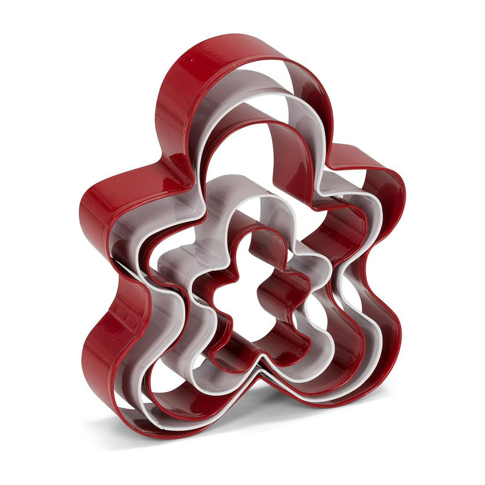 Set 5 forme pentru biscuiti, Gingerbread, inox, X-MAS - PATISSE