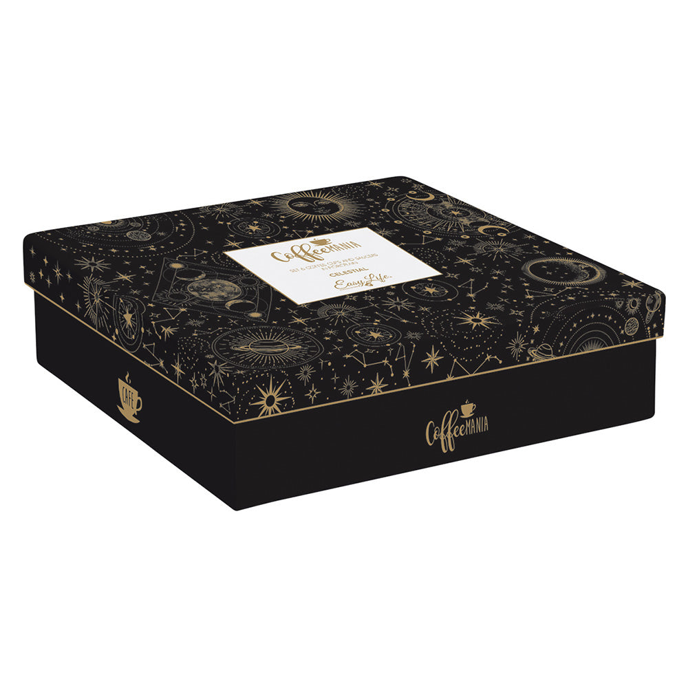 Set 6 cesti pentru espresso si fafurii, 100 ml, Celestial - COOKSHOP SPECIALS