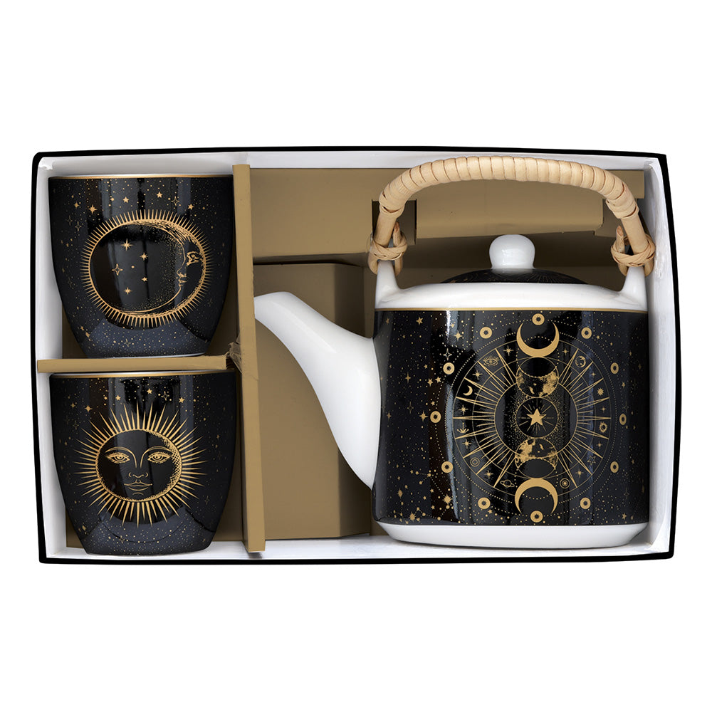 Set Ceainic si 2 cesti, 600 ml, Celestial - COOKSHOP SPECIALS