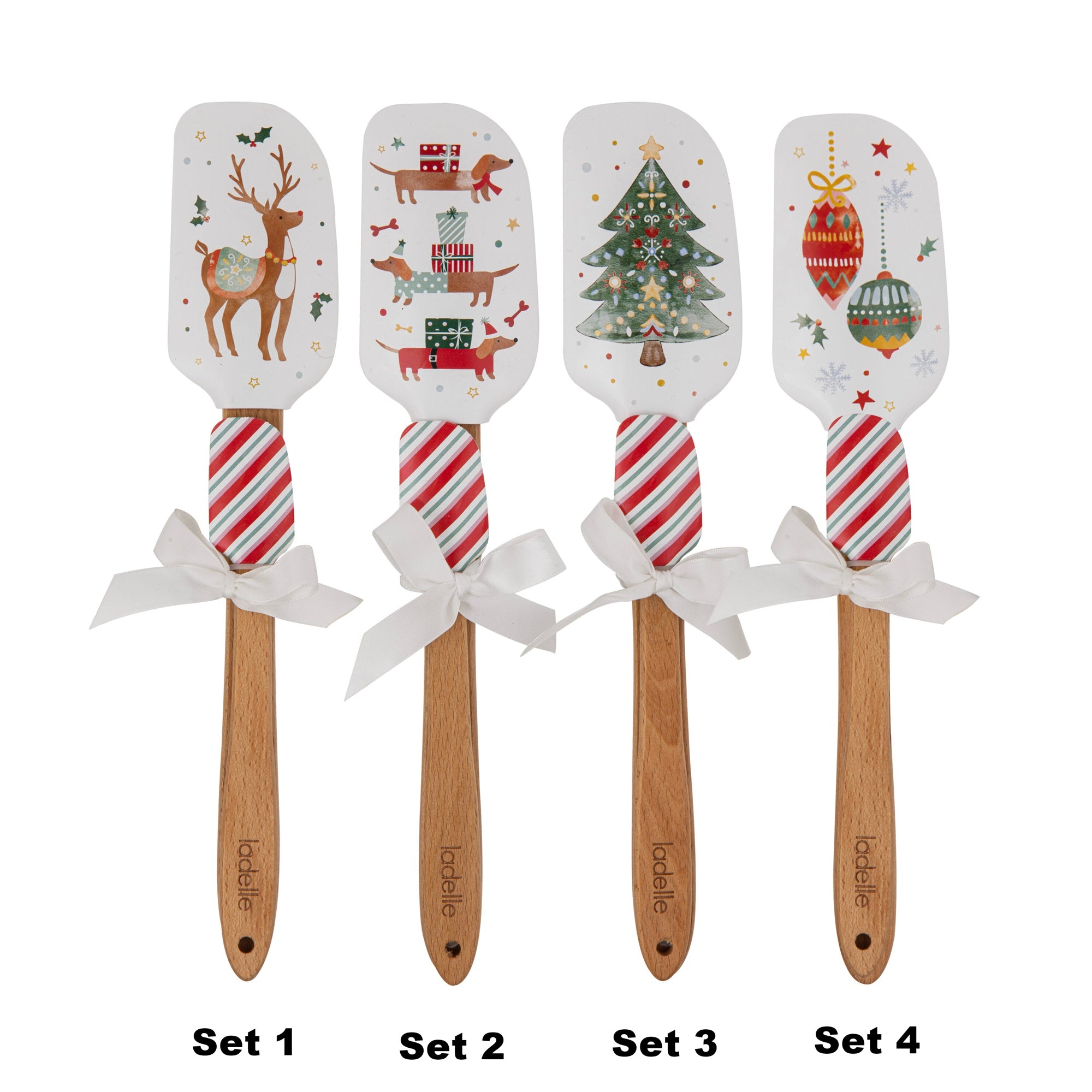 Set de 2 spatule din lemn, Dasher - Simona's Cookshop - Image 1