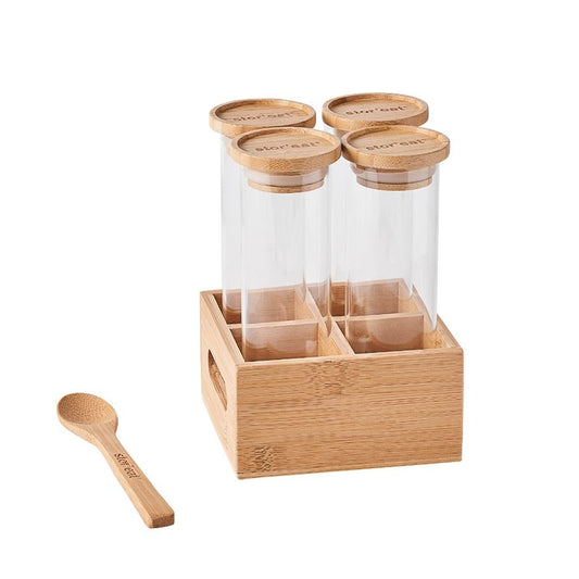 Set de 4 recipiente pentru condimente Stor'eat, 180 ml - MASTRAD