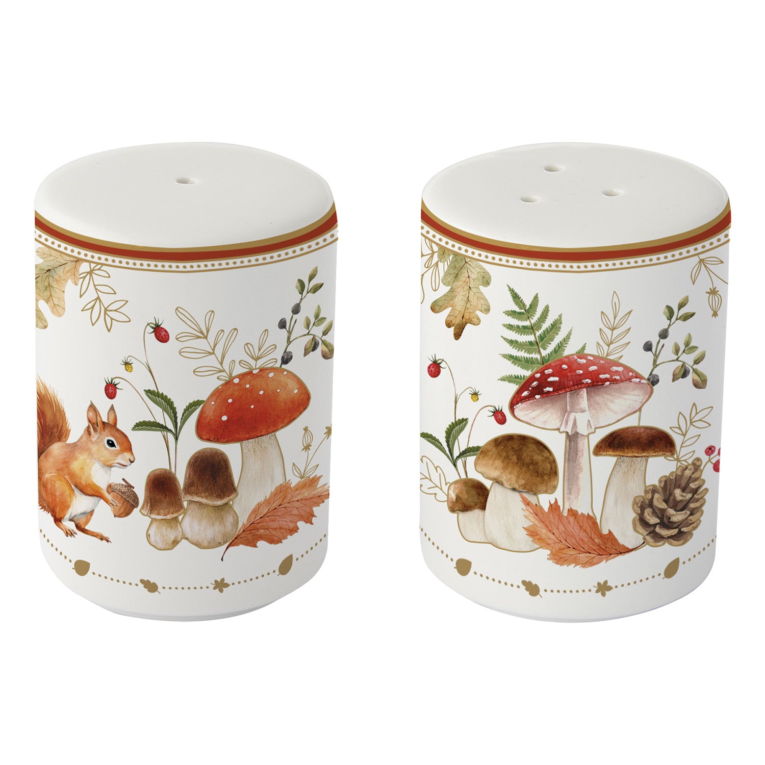 Set solnita si pipernita din portelan, Forest Breeze - COOKSHOP SPECIALS