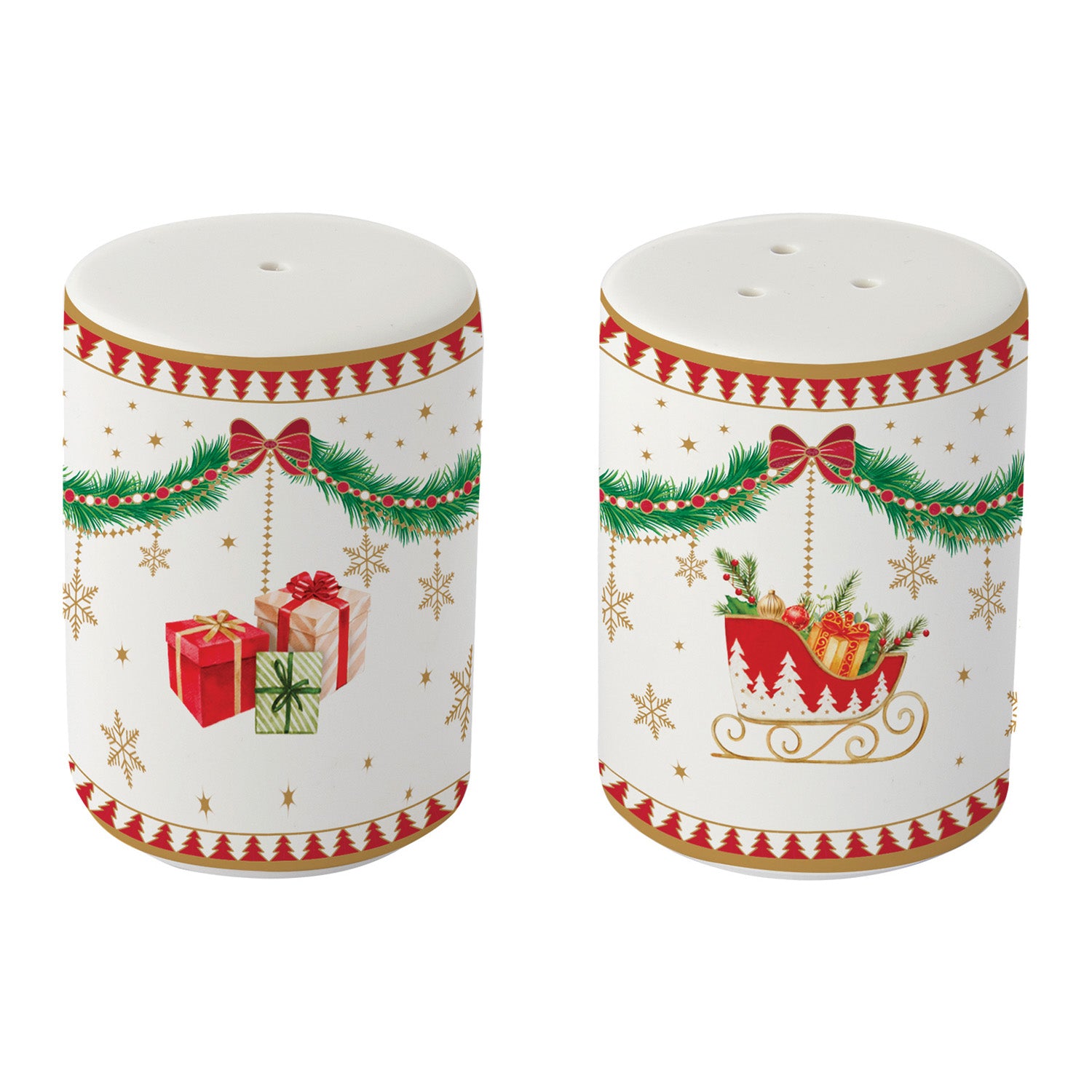 Set solnita si pipernita din portelan, Magie Noel - COOKSHOP SPECIALS