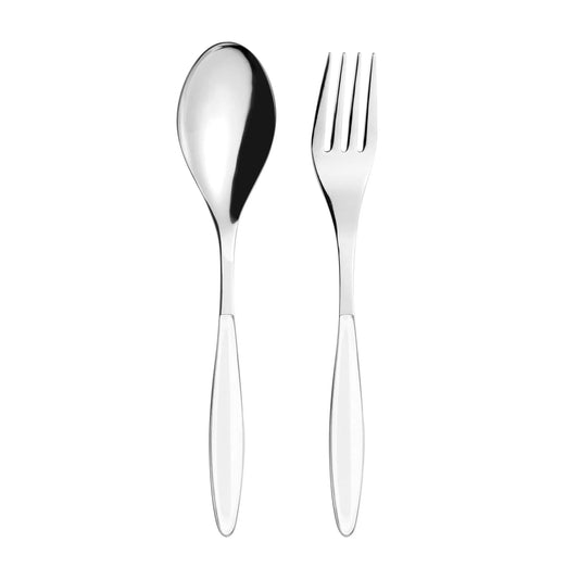 Set servire 2 piese, alb, Feeling - GUZZINI
