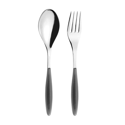 Set servire 2 piese, gri, Feeling - GUZZINI