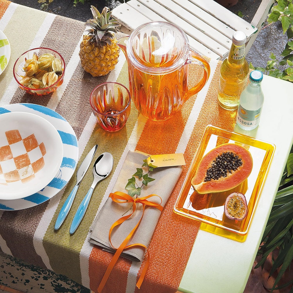 Set tacamuri 24 de piese, albastru deschis, Feeling - GUZZINI - Image 1