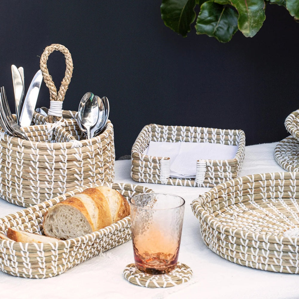Suport pentru tacamuri impletit - SIMONA'S COOKSHOP - Image 1
