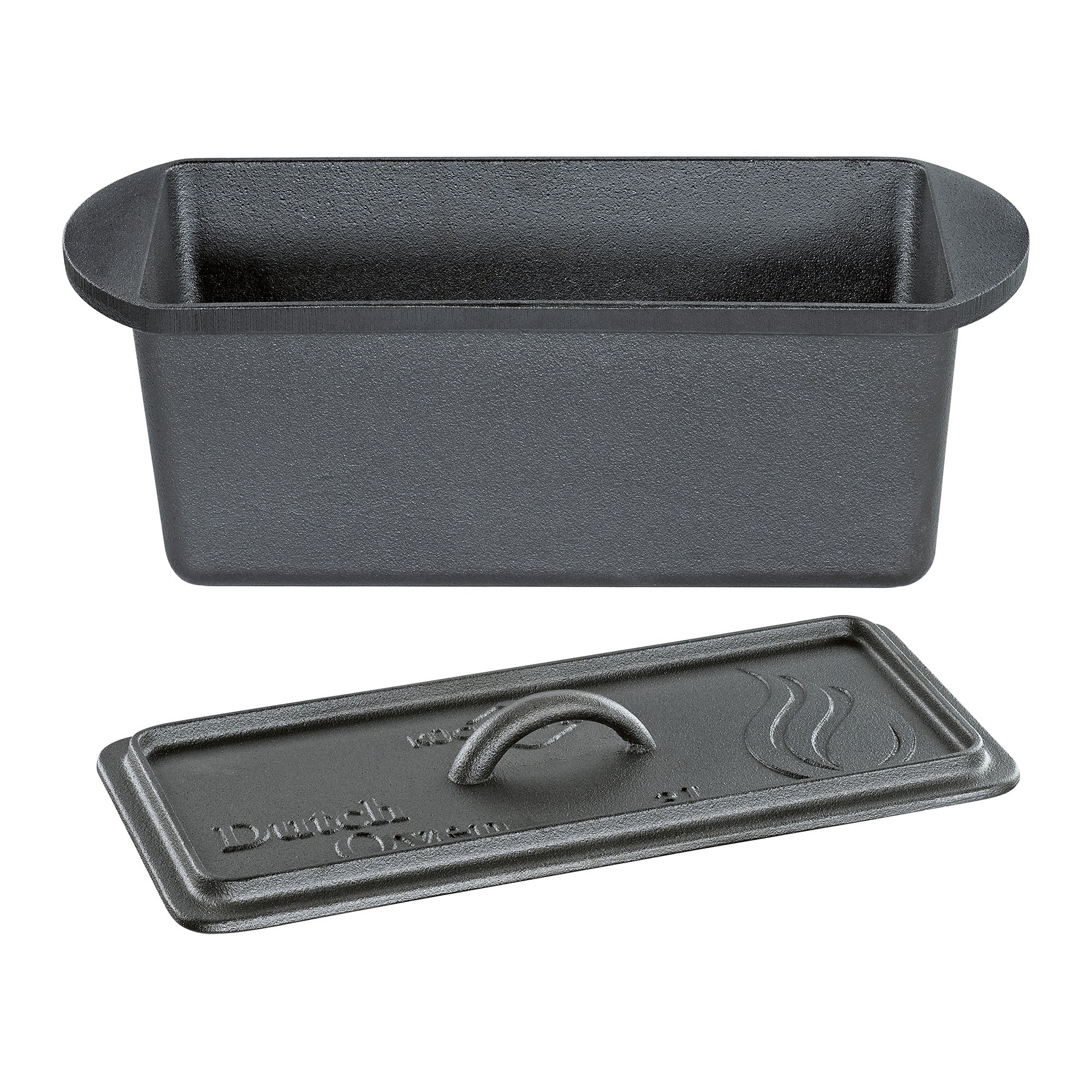 Tava din fonta cu capac, 28 cm, BBQ - KUCHENPROFI