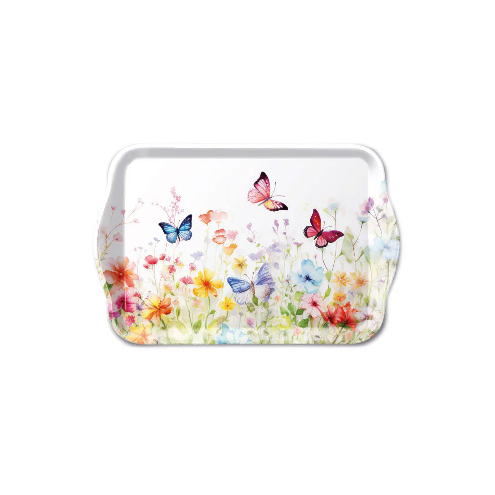 Tava pentru servire, 13x21 cm, Butterflies in Field - AMBIENTE