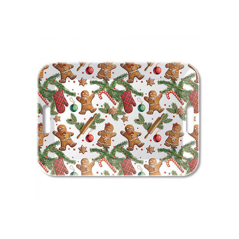 Tava pentru servire, 33x47 cm, Gingerbread Cookies - AMBIENTE