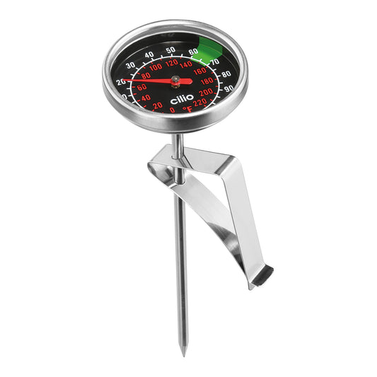 Termometru pentru lapte, otel inoxidabil, 14 cm - CILIO