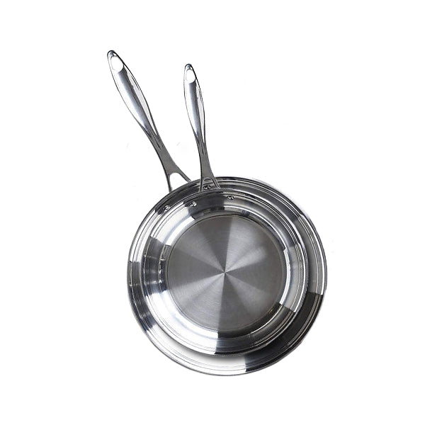 Set 2 tigai din otel inoxidabil Chef Pro 20/28 cm - BEKA