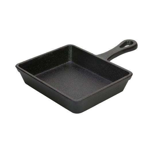 Tigaie din fonta, 17.5x12.5 cm, negru, Cook - COOKSHOP SPECIALS