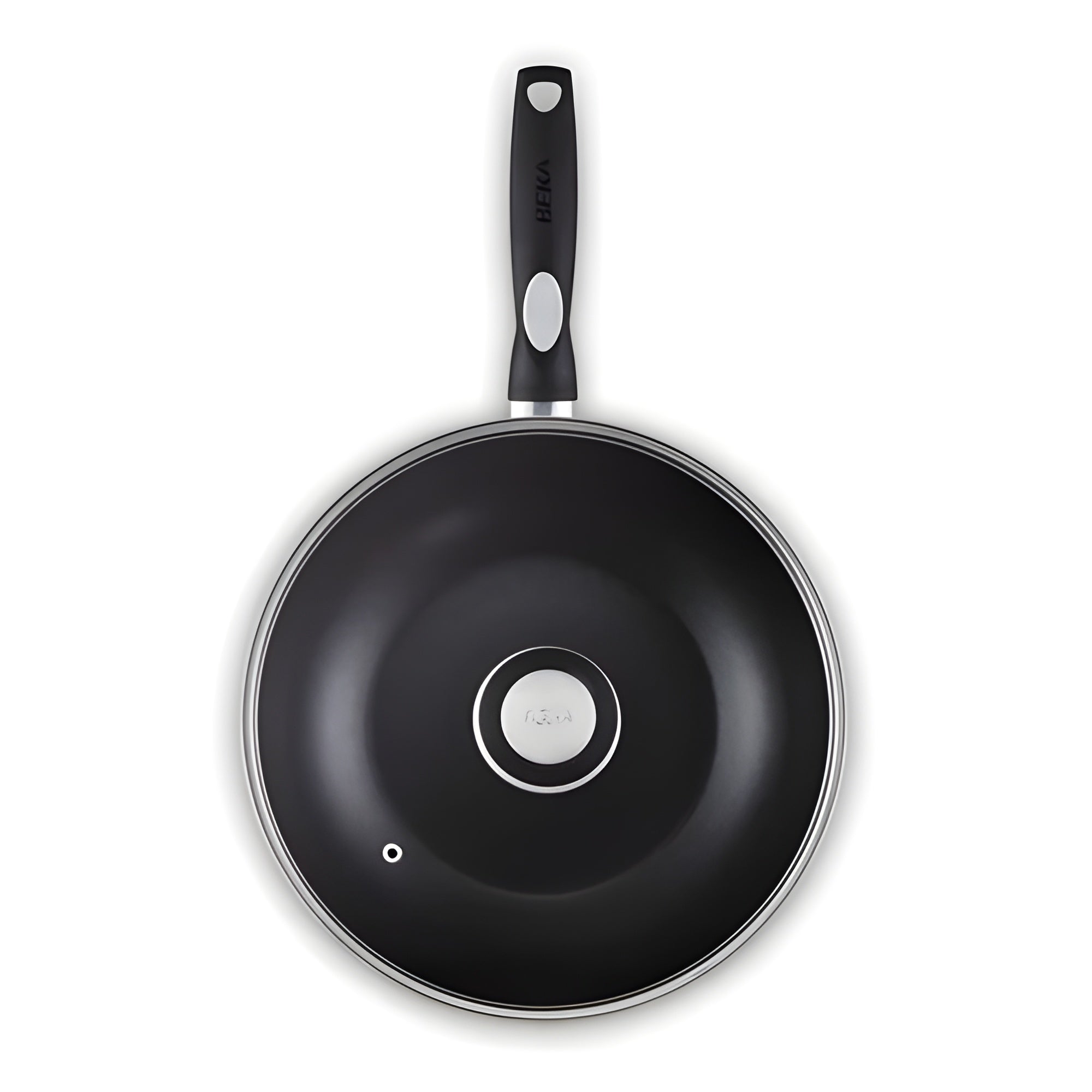 Tigaie wok antiaderenta cu capac, aluminiu, 28 cm, Pro Induction - BEKA