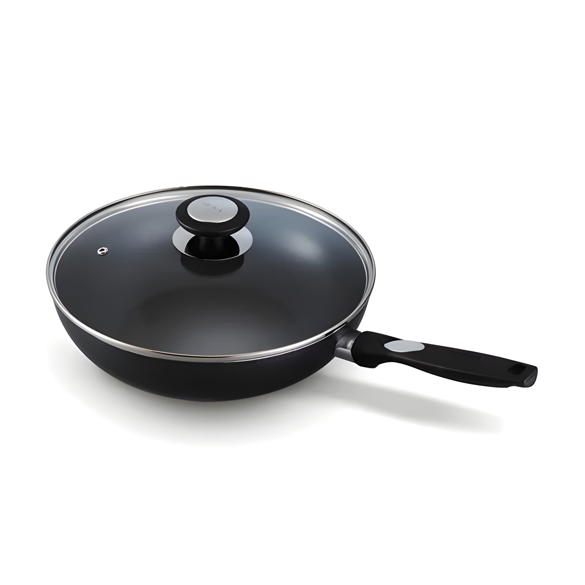 Tigaie wok antiaderenta cu capac, aluminiu, 28 cm, Pro Induction - BEKA