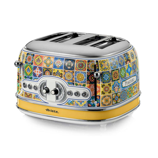 Toaster pentru 4 felii de paine, Positano - ARIETE
