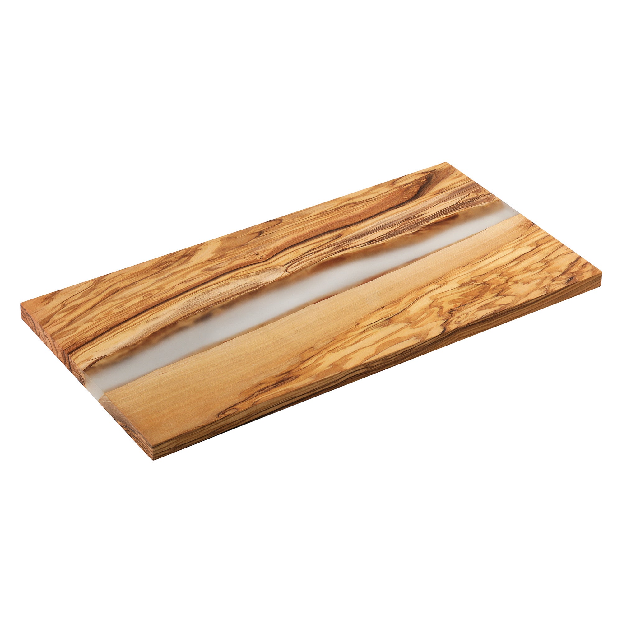 Tocator din lemn de maslin, transparent, 45x22 cm - ZASSENHAUS
