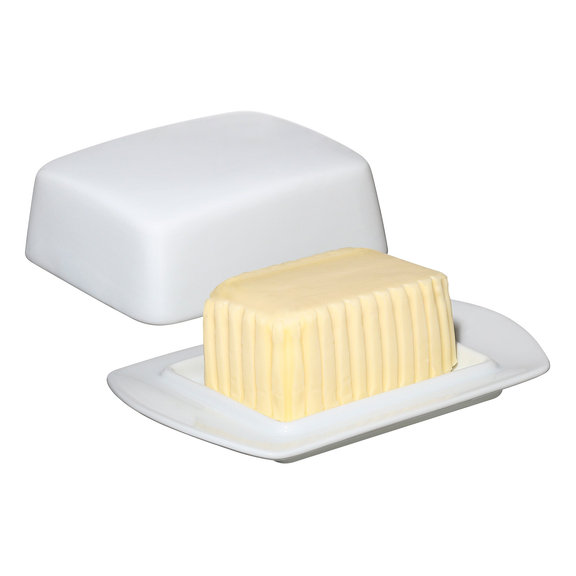 Untiera din portelan, alb, 19x13 cm - CILIO