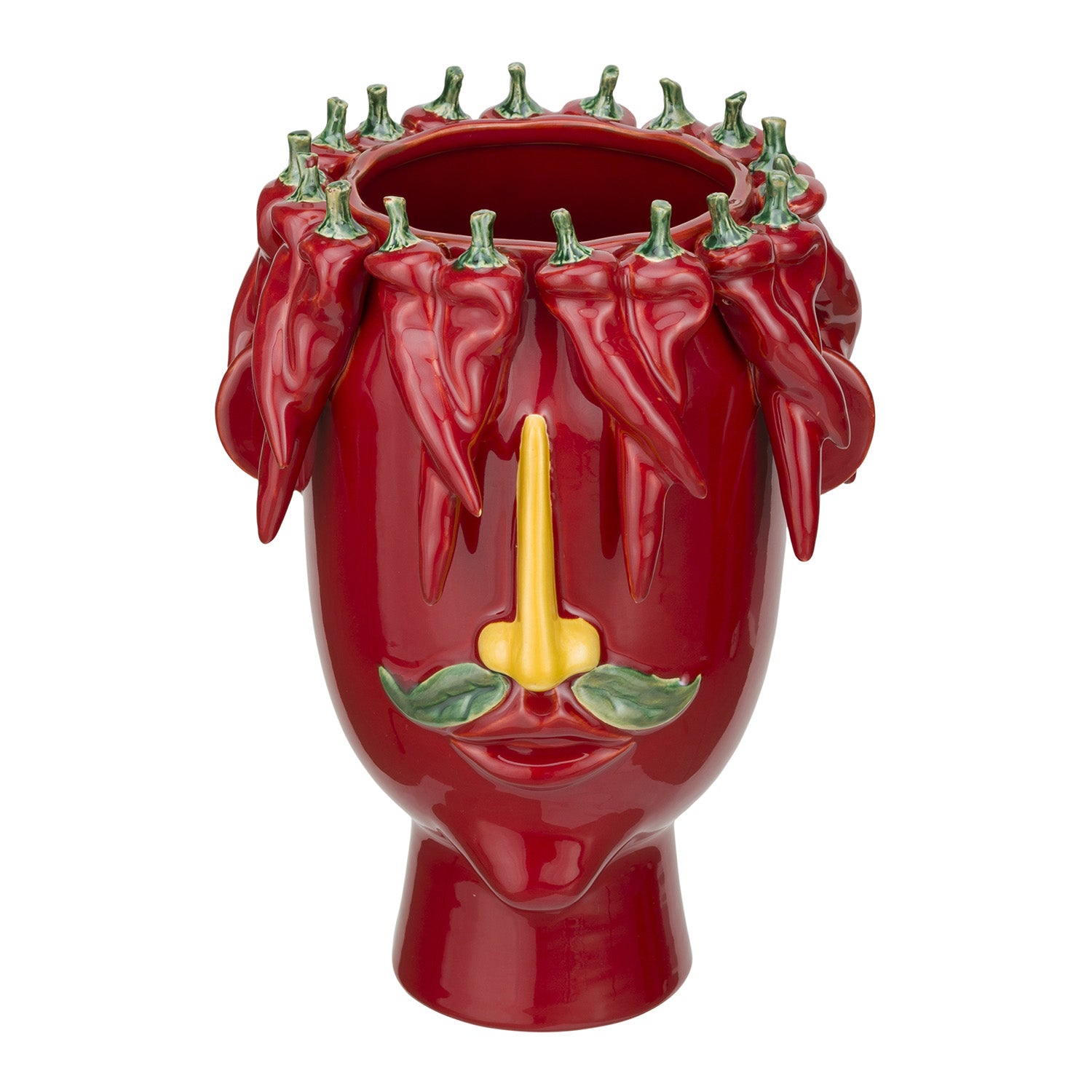 Vaza decorativa din portelan, rosu, 32 cm, Arciboldo - COOKSHOP SPECIALS