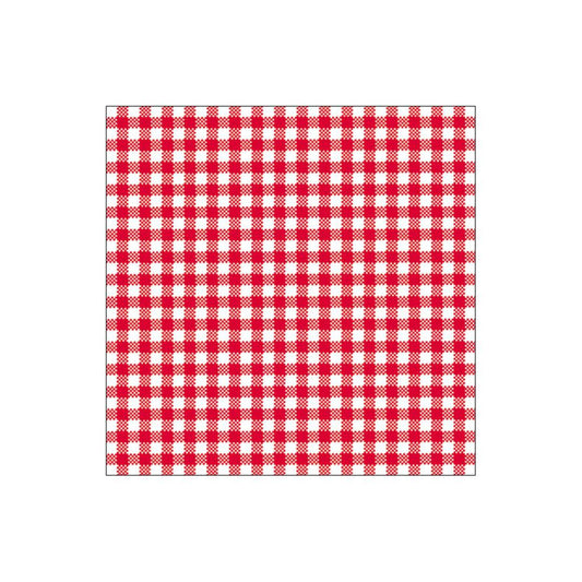 Servetele de masa, 20 buc, 33x33 cm, Vichy Red - AMBIENTE