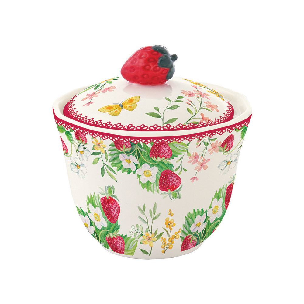 Zaharnita din portelan, 200 ml, Strawberry Garden - COOKSHOP SPECIALS
