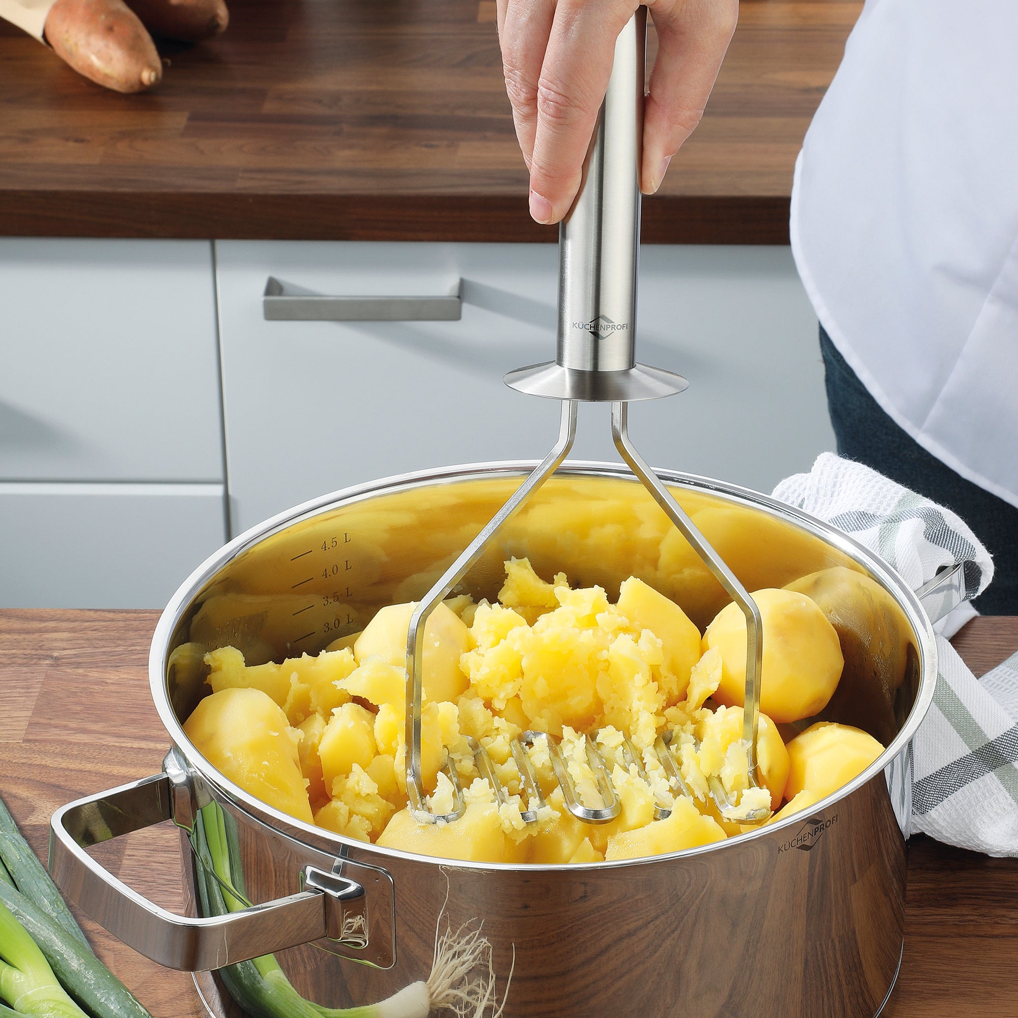Zdrobitor de cartofi, inox, Expert - KUCHENPROFI