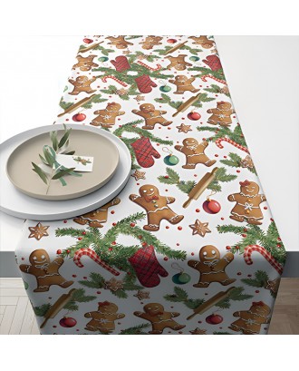 Fata de masa 40 x 150 cm, Gingerbread Cookies - AMBIENTE