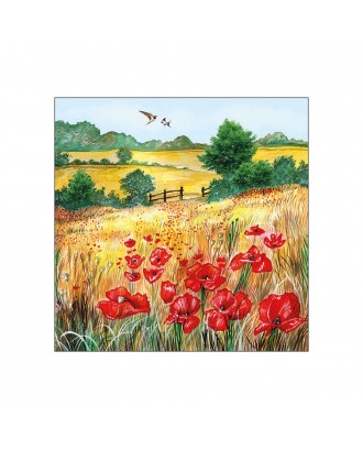 Servetele de masa, 20 buc, 33x33 cm, Wheat Fields - AMBIENTE