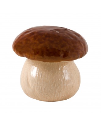 Cutie ceramica cu capac, 18.5 cm, Mushroom - BORDALLO PINHEIRO