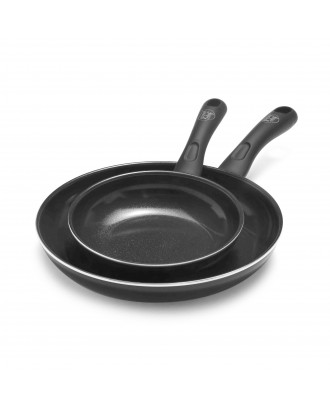 Set 2 tigai ceramice non-aderente Chef Diamond, 20/28 cm - GREENPAN