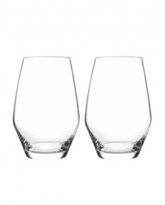 Set 2 pahare pentru apa, sticla, 350 ml - SIMONA'S COOKSHOP