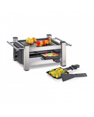 Gratar electric cu 4 raclette, negru, model Taste4 - KUCHENPROFI