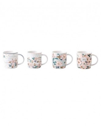 Cana din portelan, new bone china, 350 ml, Flower - SIMONA'S COOKSHOP