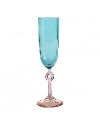 Pahar pentru sampanie, 150 ml, Elite Turquoise - SIMONA'S COOKSHOP