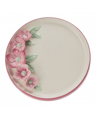 Platou din portelan, 28 cm, Rose - SIMONA'S COOKSHOP