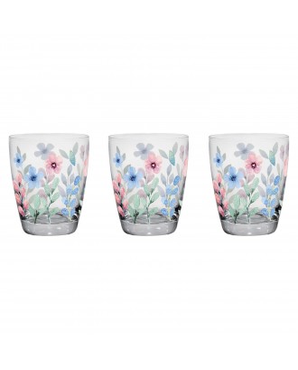 Set 3 pahare pentru apa, 300 ml, Petit Garden - SIMONA'S COOKSHOP