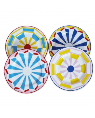 Set 4 farfurii pentru desert, 19 cm, Geocromia - SIMONA'S COOKSHOP