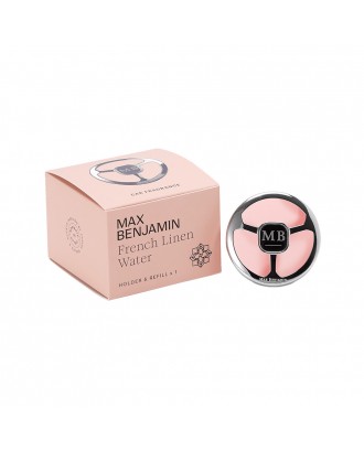 Aromatizator pentru masina, French Linen, Car Fragrance - MAX BENJAMIN