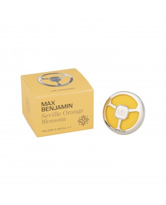 Aromatizator pentru masina, Seville Orange Blossom, Car Fragrance - MAX BENJAMIN