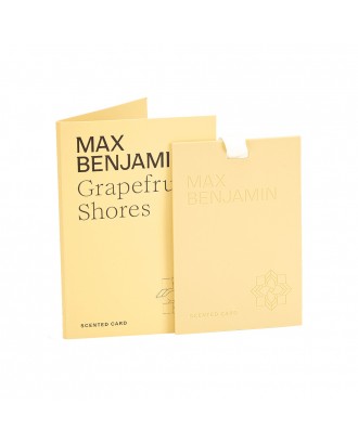 Card parfumat, Grapefruit Shores, Classic - MAX BENJAMIN