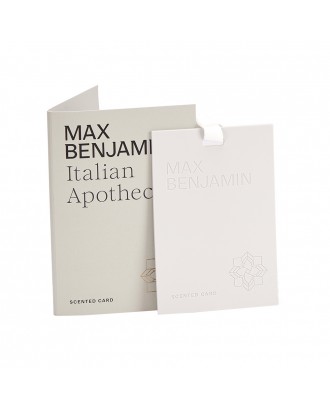 Card parfumat, Italian Apothecary, Classic - MAX BENJAMIN