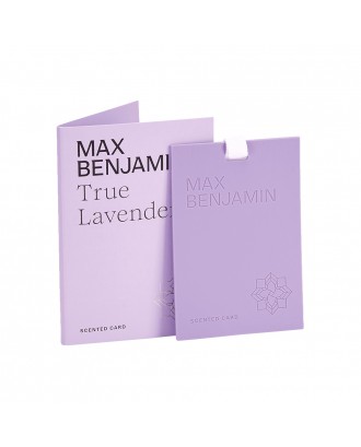 Card parfumat, True Lavender, Classic - MAX BENJAMIN