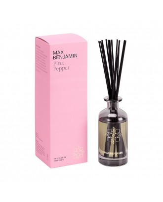 Difuzor esenta parfumata cu betisoare, 150 ml, Pink Pepper, Classic - MAX BENJAMIN