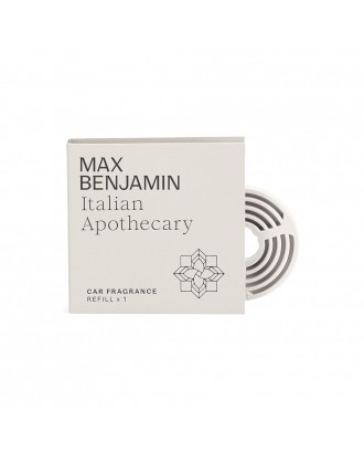 Rezerva pentru aromatizator de masina, Italian Apothecary, Car Fragrance - MAX BENJAMIN