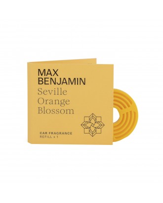 Rezerva pentru aromatizator de masina, Seville Orange Blossom, Car Fragrance - MAX BENJAMIN