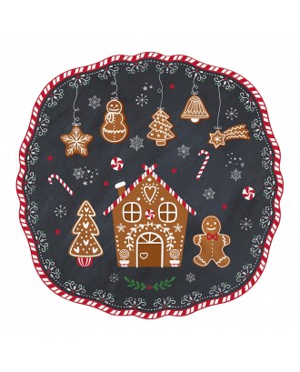 Farfurie pentru desert, 20 cm, Gingerbread - SIMONA'S COOKSHOP