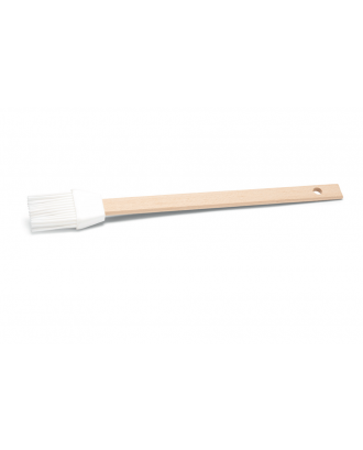 Pensula pentru patiserie, cu peri din silicon alb,  27 cm - PATISSE