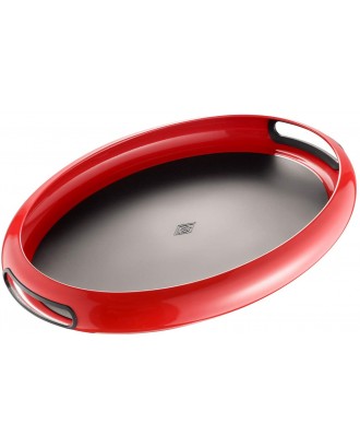 Tava pentru servire, rosu, Spacy Tray Oval  - SIMONA'S COOKSHOP