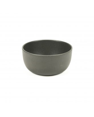 Bol ceramic, 9 cm, Mira Dark Grey - VILLACER